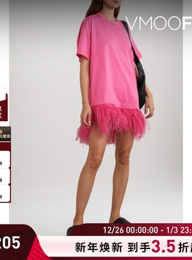 【折扣】Marques' Almeida春夏女士平纹布T恤