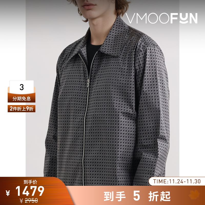 【折扣】Rag＆Bone 秋冬男印花棉质混纺夹克