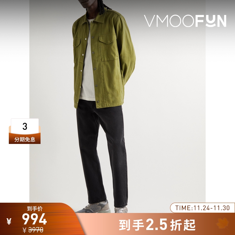 【折扣再降】Rag＆Bone 男士棉质衬衫式夹克