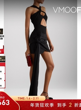 【折扣】Magda Butrym女正面弹力连体衣