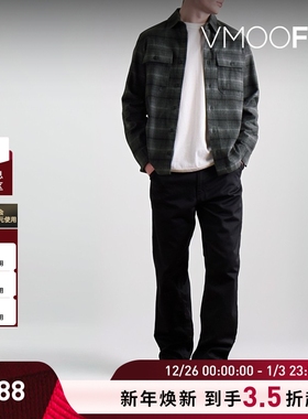 【折扣】BELSTAFF 男士灰色系格纹法兰绒衬衫