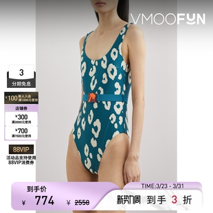 Zimmermann 春夏女花色连体泳衣