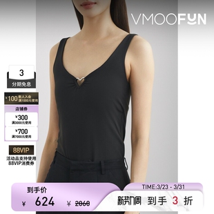 Cami NYC春夏女士带缀饰弹力平纹布连体衣