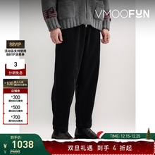 【折扣】YMC男士锥形棉麻混纺灯芯绒长裤