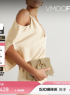 【抢先购】Loeffler Randall 女蝴蝶结罗缎手拿包