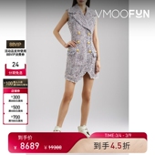 女解构双排扣混纺花呢修身 夏季 BALMAIN 连衣裙 38焕新周