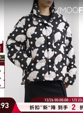 【折扣】SANDY LIANG 女秋冬印花软壳面料外套棉服