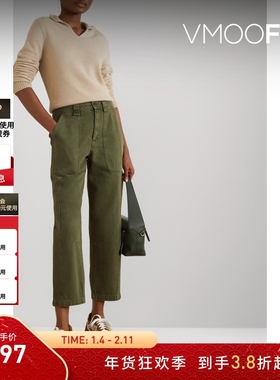 【折扣】[经典款]Alex Mill 女牛仔布直筒裤休闲裤