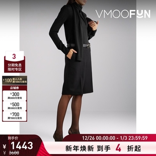 秋冬女垂坠绵羊毛真丝毛衣 TOTEME 折扣