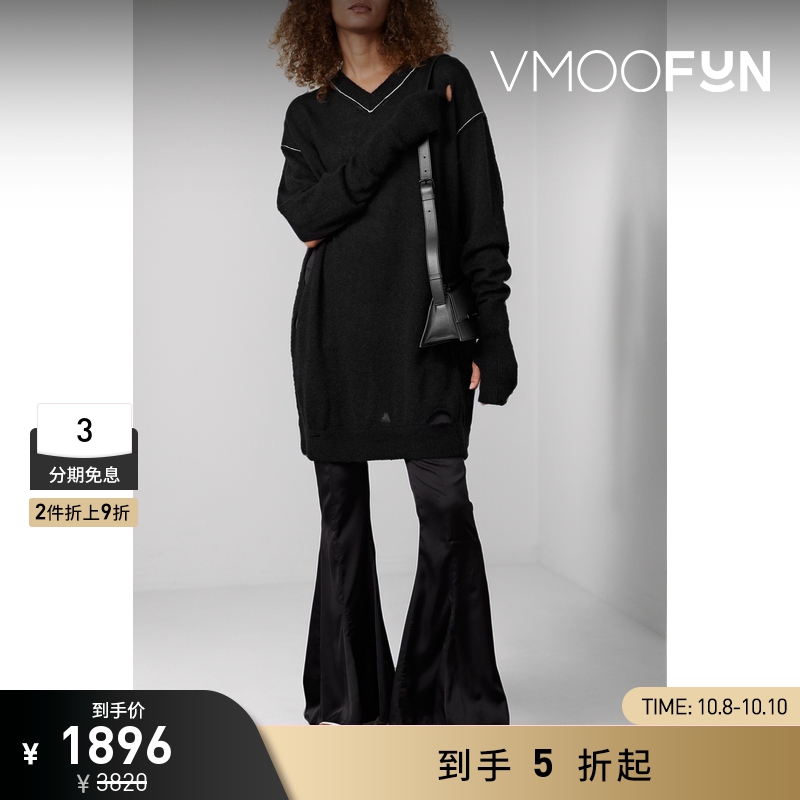【折扣】[经典款]MM6 Maison Margiela 女羊驼毛混纺毛衣