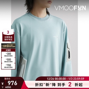 折扣再降 男女同款 WALL 印花贴花棉质混纺布卫衣 COLD