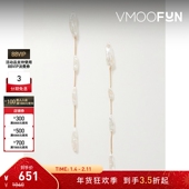 女士灵动个性 珍珠金色耳环 GAIA Amun 新年礼物 CULT