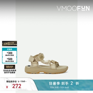 【夏季特惠】Suicoke 春夏女织带边饰厚底凉鞋