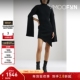 折扣 David Koma 女士针织迷你长袖 连衣裙小黑裙