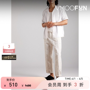 James 春夏男古巴领造型平纹布短袖 衬衫 Perse