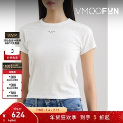 【折扣】Rag＆Bone 夏季女印花棉质平纹布T恤