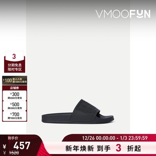 款 经典 MM6 Maison 女黑色平底拖鞋 Margiela 折扣