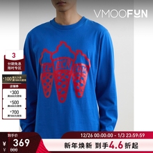 【折扣】ICECREAM男士印花棉质平纹布长袖T恤