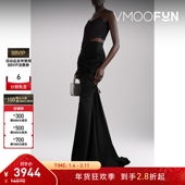 早春女褶饰缎面绉纱半身裙 Perry 折扣 Alex