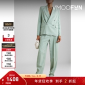 外套 女双排扣卡迪面料西装 折扣 Joseph