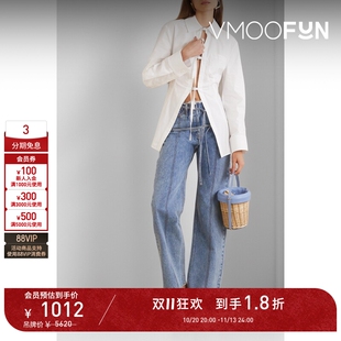 【D11抢先购】Jacquemus 春夏女士弹力棉质府绸衬衫