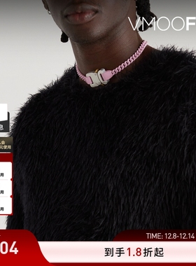 【折扣】1017 ALYX 9SM女士秋粉色搭扣项链