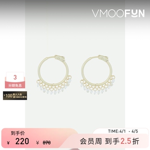 礼物 女士方晶锆石镀金耳环 Jay Lane Kenneth
