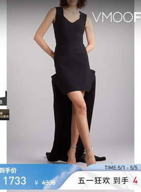Herve Leger 早春女绷带黑色上衣