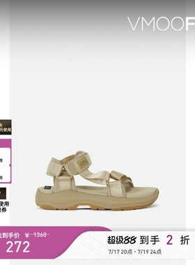 【夏季】Suicoke 春夏女织带边饰厚底凉鞋