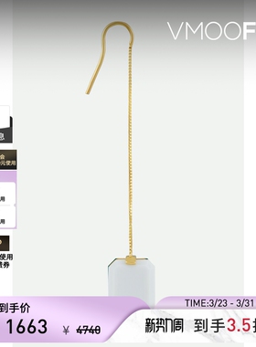 【礼物】ALIITA 女9K金玛瑙耳环（单只）配饰