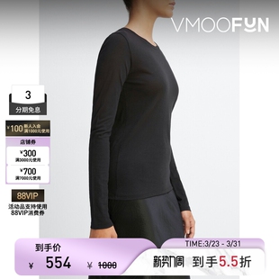 T恤打底衫 VINCE 春夏女简约棉质长袖