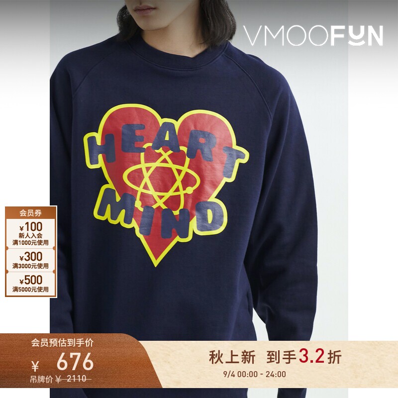 【早秋特惠】Billionaire Boys Club秋冬男女同款印花棉质卫衣图片