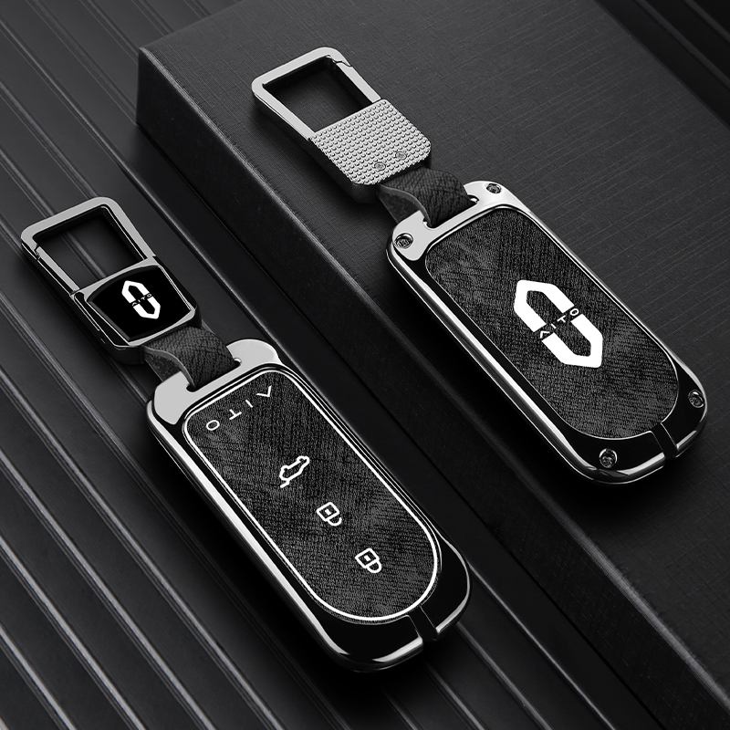 2024款问界新m7钥匙套华为问界m5卡片2025专用配件汽车壳m9扣m8包