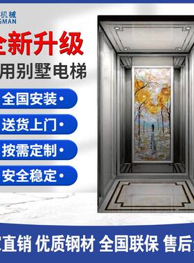 二层三层无障碍升降机复式观光电梯低噪音公寓家用电梯