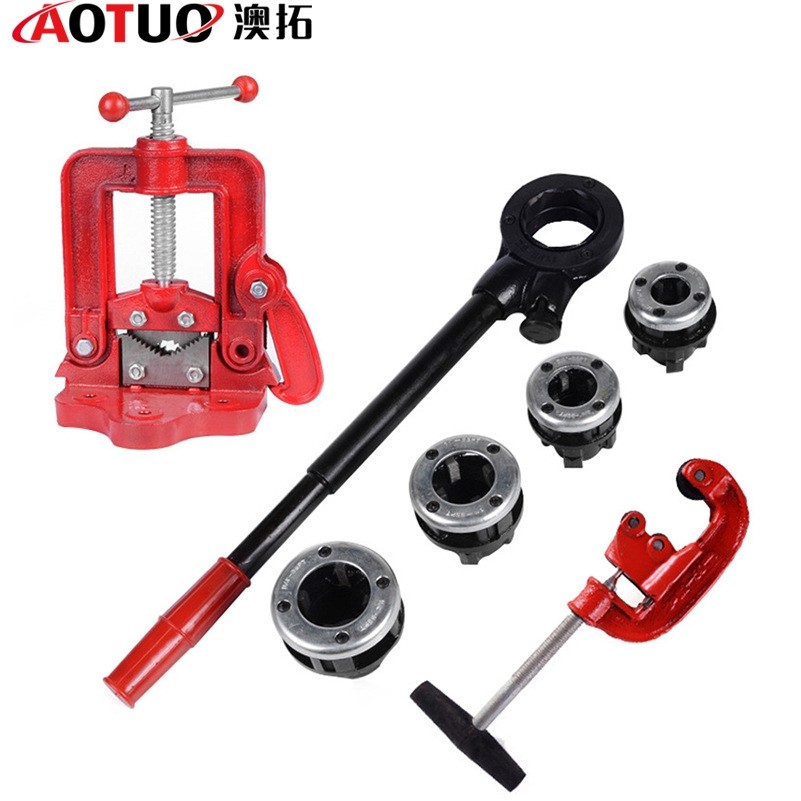 4分-2寸手动套丝机 丝锥 铰螺纹手动套丝机 铁管 镀锌套丝机,五金/工具,电动套丝机,淘宝优惠券,粉丝福利购,淘宝优惠卷