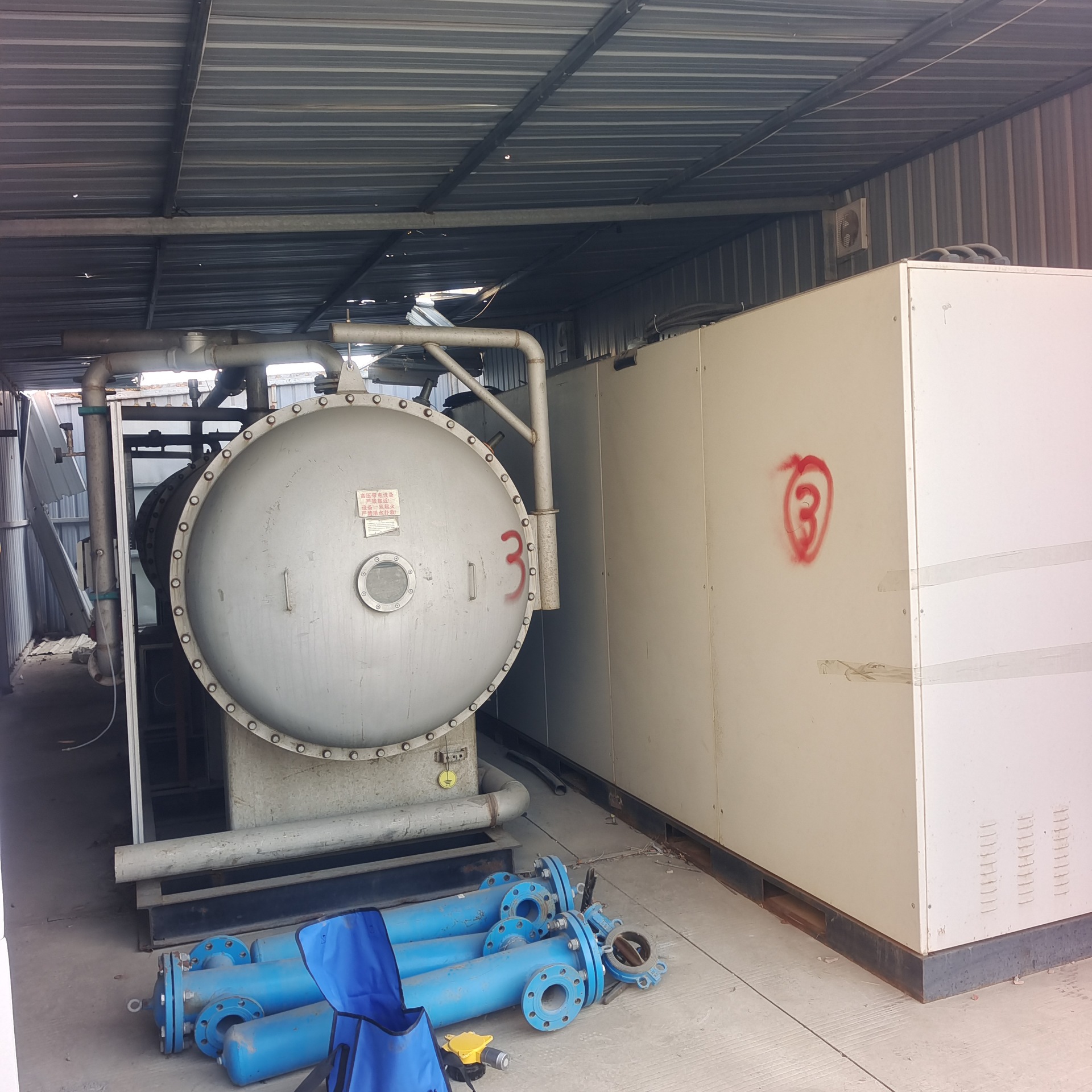 臭氧发生器 大型臭氧发生器 青岛国林70kg臭氧发生器