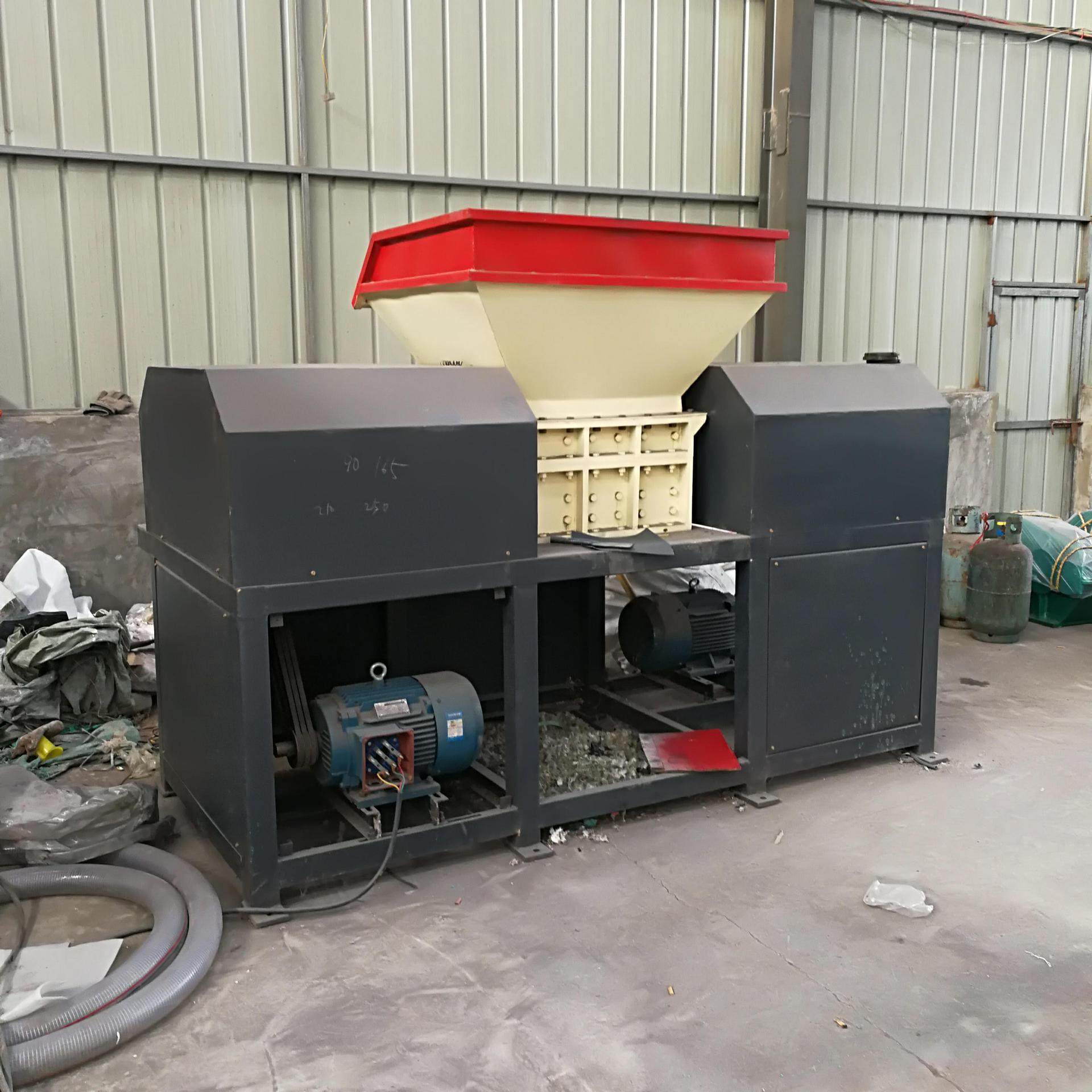 现货易拉罐油漆桶撕碎机 编织袋废旧金属撕碎 双轴废旧家具撕碎机,汽车零部件/养护/美容/维保,工程机械轮胎,淘宝优惠券,粉丝福利购,淘宝优惠卷