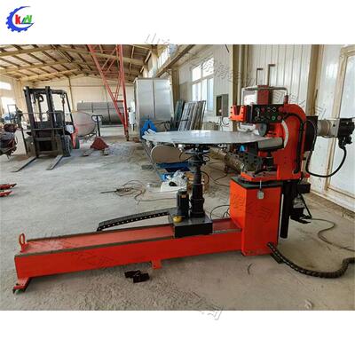 Edging machine椭圆形伺服封头旋边机 工业水罐油罐封头压边机