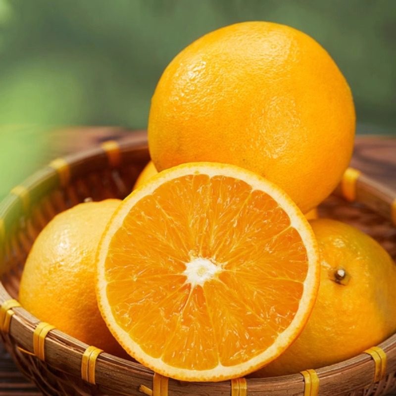 江西赣南脐橙新鲜水果现摘现发大橙子整箱包邮地方特产