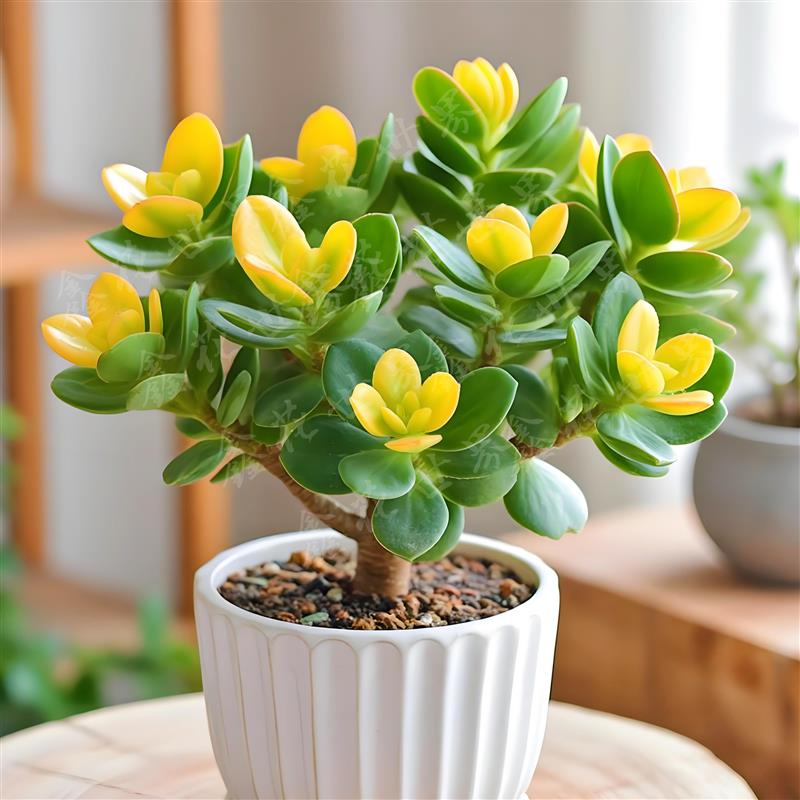 多肉植物稀有品种超大老桩柠檬花月室内阳台美观盆栽绿植花