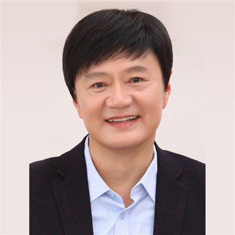 假发男士中老年真发光头发套爸爸假发帅气老人假发男式短发全头套