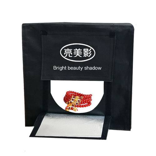 摄影棚小型拍照灯箱80CM大型柔光箱迷你产品静物拍摄台专业补光灯