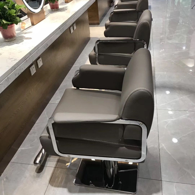 网红美发店椅子简约升降座椅剪发椅发廊专用高档烫染椅理发店凳子