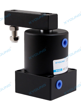 ASC40SR-90E旋转夹紧气缸ASC40SR-45下压转角夹具气缸ASC40SL-180