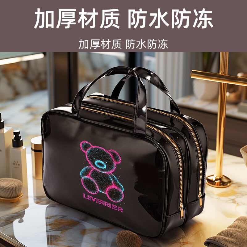 洗漱包干湿分离洗澡澡堂拎包男浴兜出差旅行女防水浴包便携收纳袋