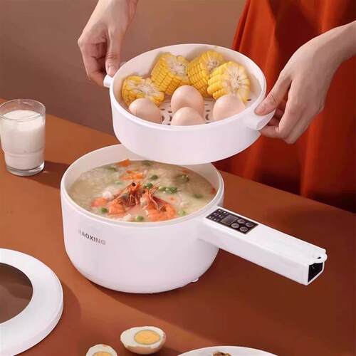 苏珀正品宿舍电煮锅一体锅多功能不粘泡面小型2到3人一人食电炒锅