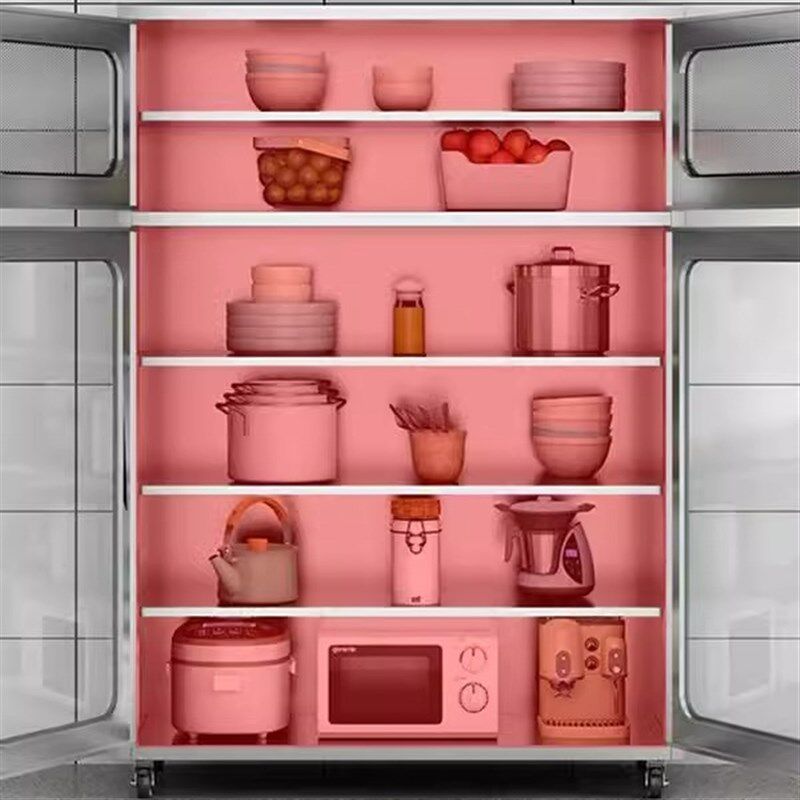 304不锈钢橱柜餐具柜,家用橱柜,微波炉储藏柜,厨房锅储藏柜,香料