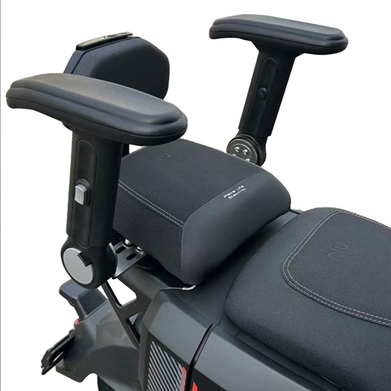 适用小牛电动车NXTf400t改装配件uqi+n1s后座升降折叠儿童扶手