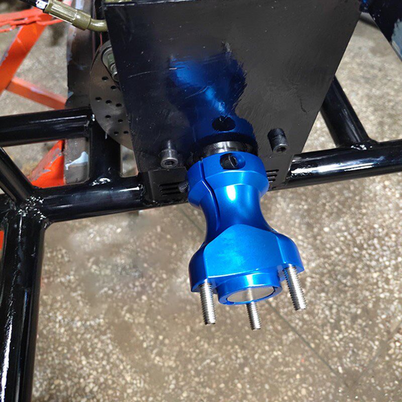 gokart hub娱乐竞技卡丁车30mm40mm50mm后轴轮毂座铝合金轮胎固定