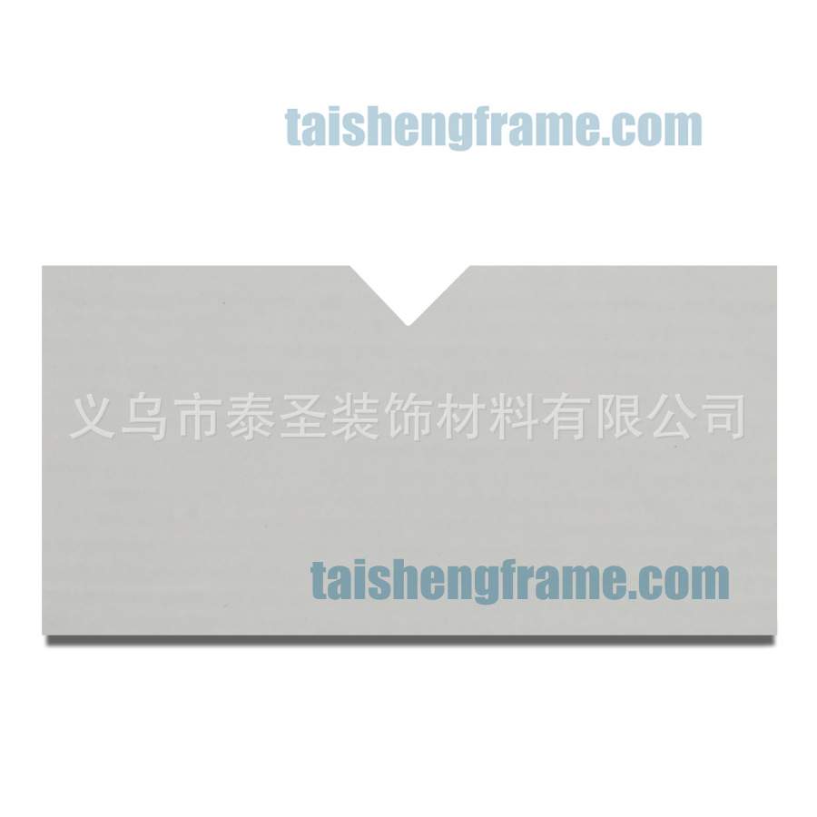 泰圣相框五金背板配件 纸护角油画纸角 9x17CM 纸包角 厚度2公分